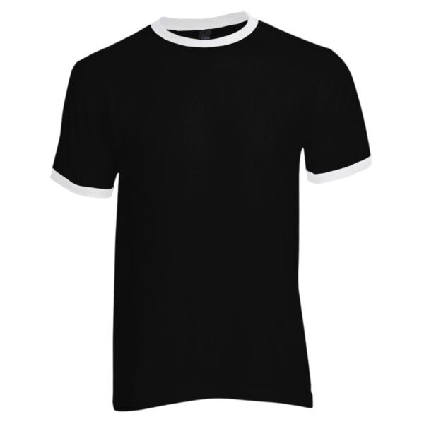 Tultex 246 - Unisex Fine Jersey Ringer Tee Thumbnail
