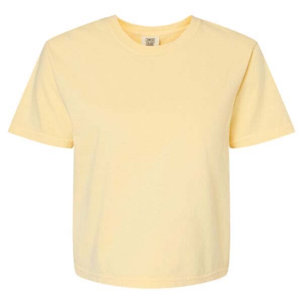 Women's Garment-Dyed Heavyweight Boxy T-Shirt Thumbnail