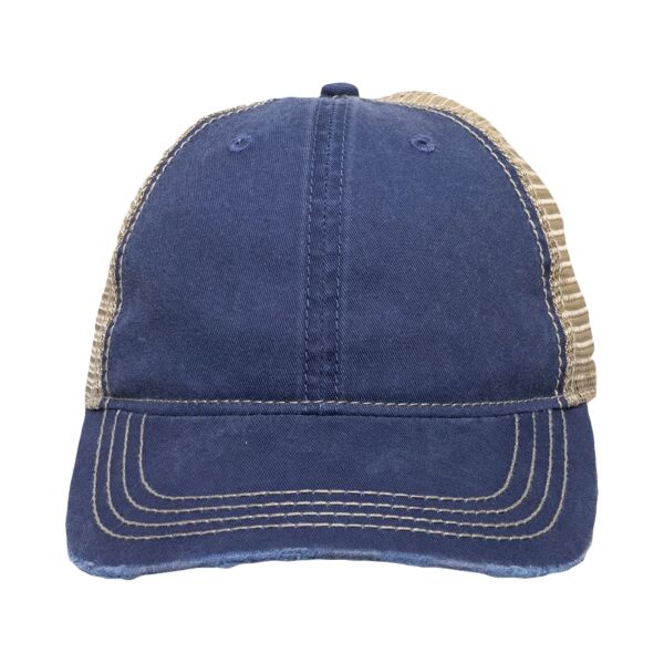 Heavy Distressed Tea-Stained Mesh Thumbnail