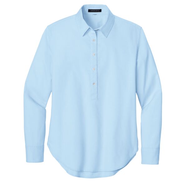 Women's Long Sleeve Modern Oxford Shirt Thumbnail