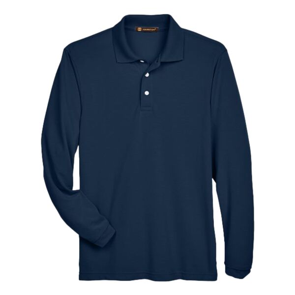 Men's Easy Blend™ Long Sleeve Polo Thumbnail