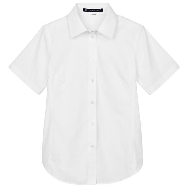 Women's Crown Collection® Broadcloth Short Sleeve Woven Dress Shirt Thumbnail
