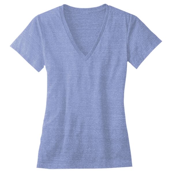 Women’s Triblend Deep V-Neck Tee Thumbnail