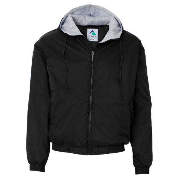 Unisex Fleece Lined Hooded Jacket Thumbnail