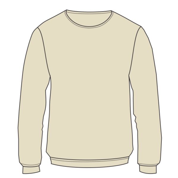 Unisex USA-Made Super Heavy Oversized Crewneck Sweatshirt Thumbnail