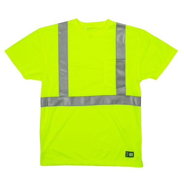 Men's Hi-Vis Class 2 Performance Pocket T-Shirt Thumbnail