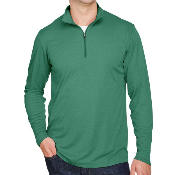 Men's Zone Sonic Heather Performance Quarter-Zip Thumbnail