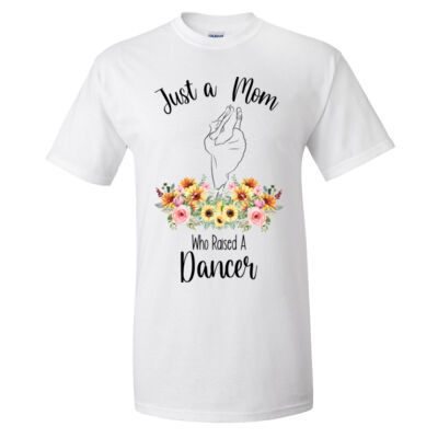 Just A Mom - Light - Next Level Cotton Short Sleeve Crew - Ultra Cotton® T-Shirt Thumbnail