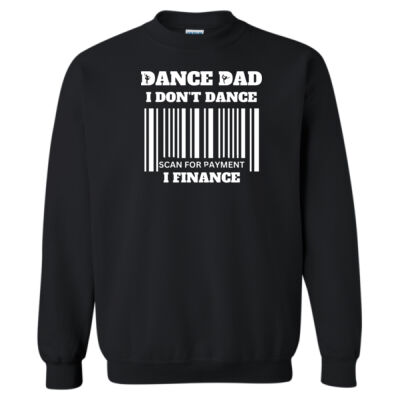 Scan For Payment - Dark - Heavy Blend™ Crewneck Sweatshirt Thumbnail