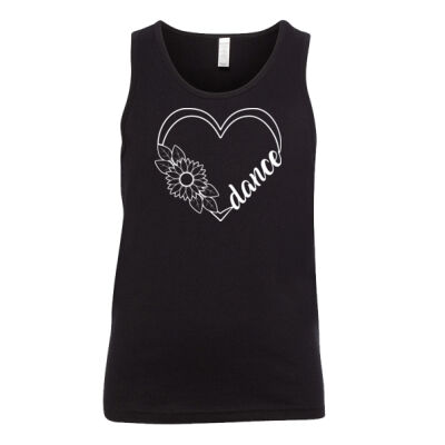 Sunflower Heart - Youth Jersey Tank Thumbnail