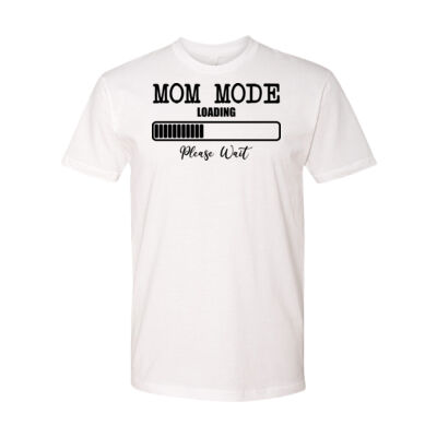 Mom Mode - Next Level Cotton Short Sleeve Crew Thumbnail