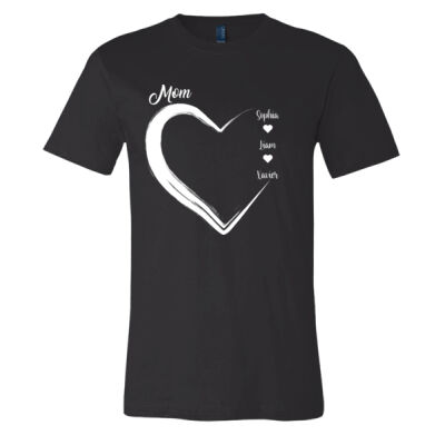 Mom  - Bella Canvas Unisex Jersey Tee Thumbnail