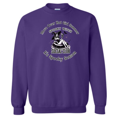Spooky Witch - Heavy Blend™ Crewneck Sweatshirt Thumbnail