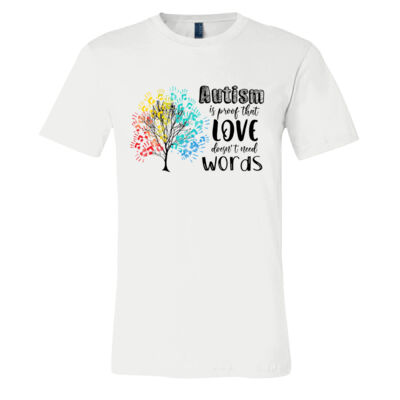 Autism  - Bella Canvas Unisex Jersey Tee Thumbnail