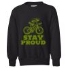Youth EcoSmart® Crewneck Sweatshirt Thumbnail